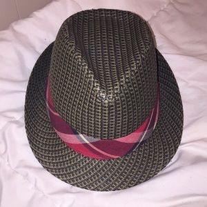 KENNY K straw fedora hat size XL.